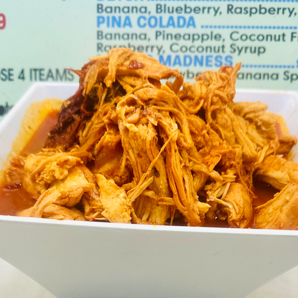 Image-Chicken tinga over rice