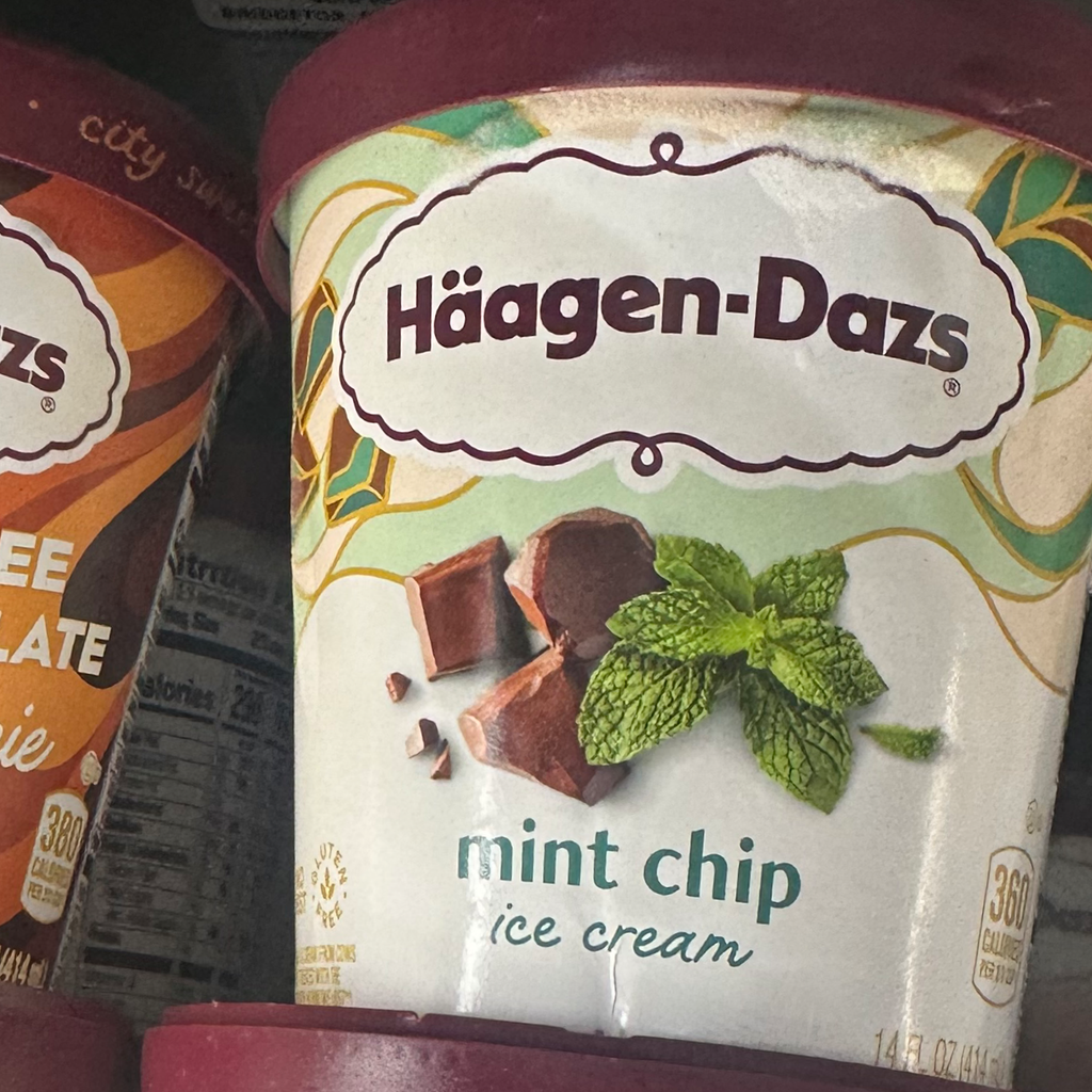 Image-mint chip ice cream