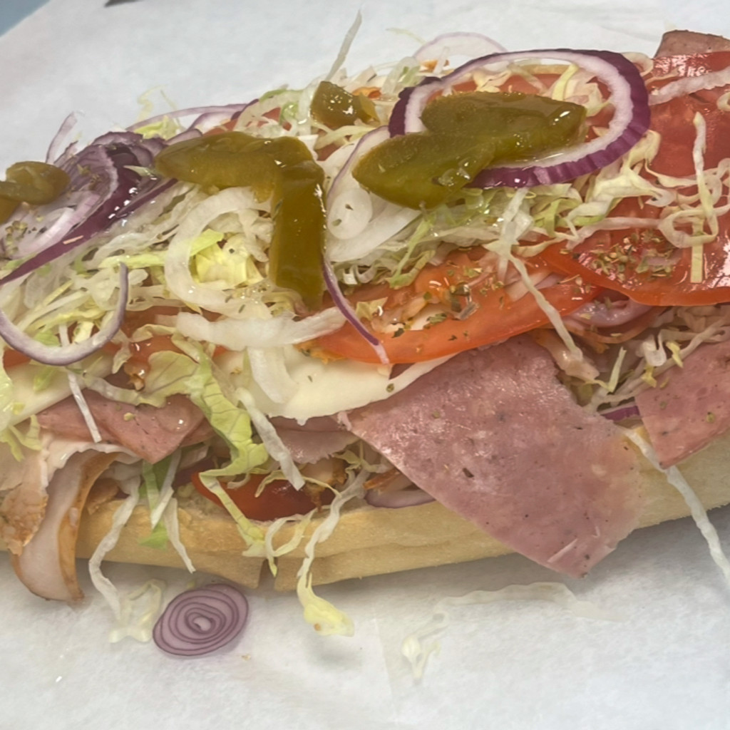 Image-Turkey pastrami hoagie