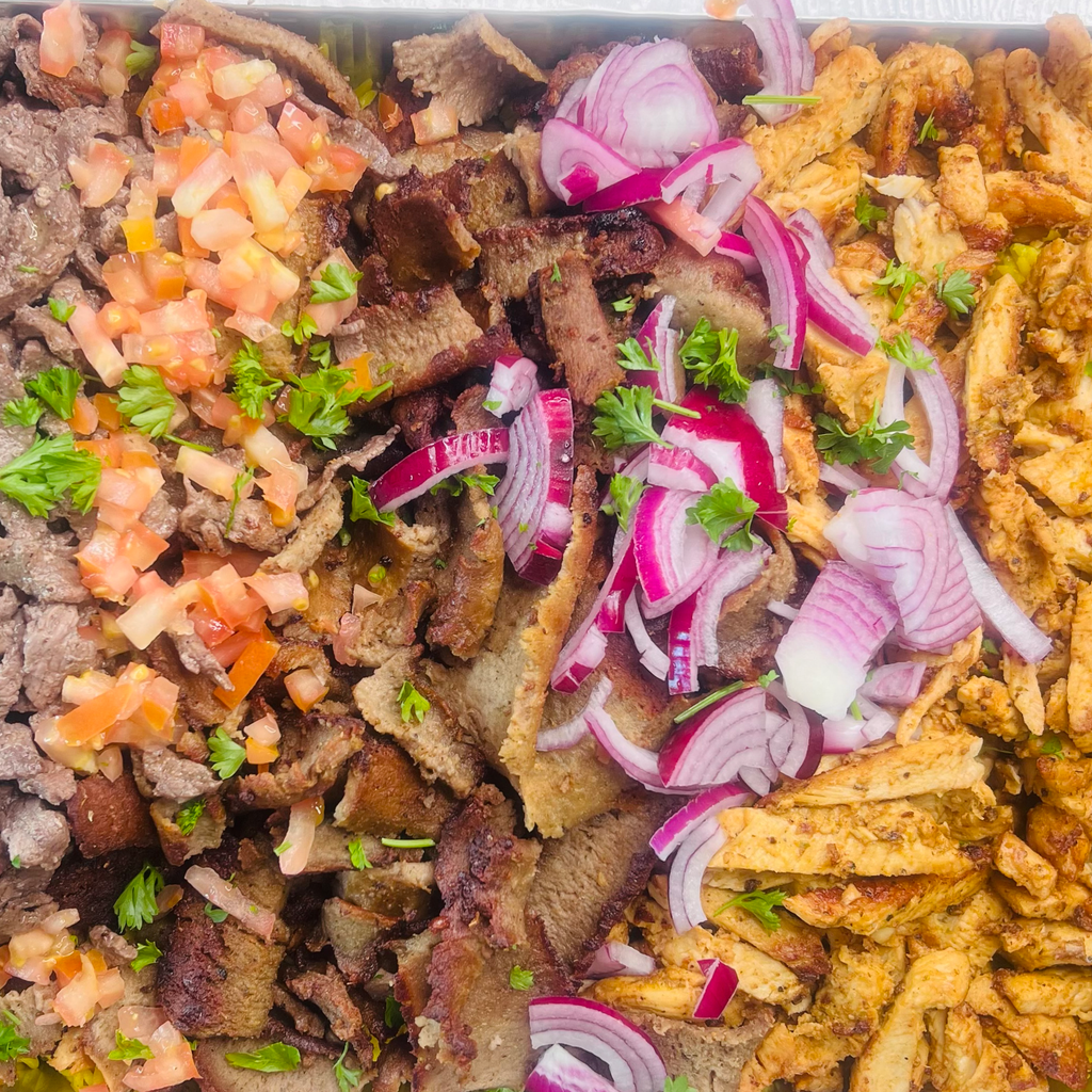 Image-Mixed Meat Tray