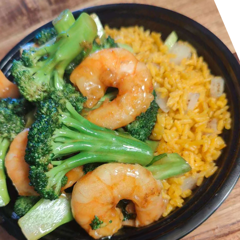 Image-L15. Shrimp with Broccoli
