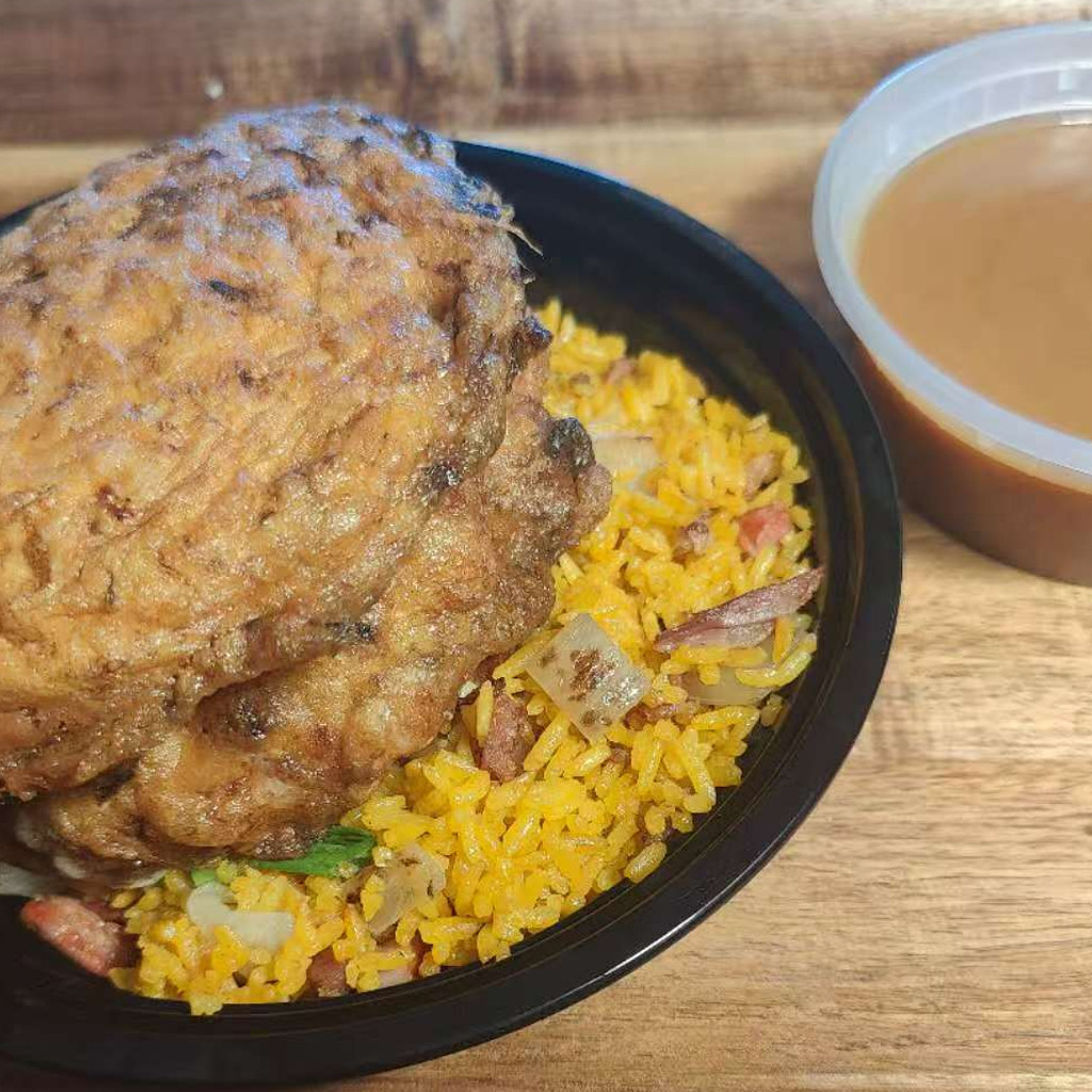 Image-L4. Roast Pork Egg Foo Young