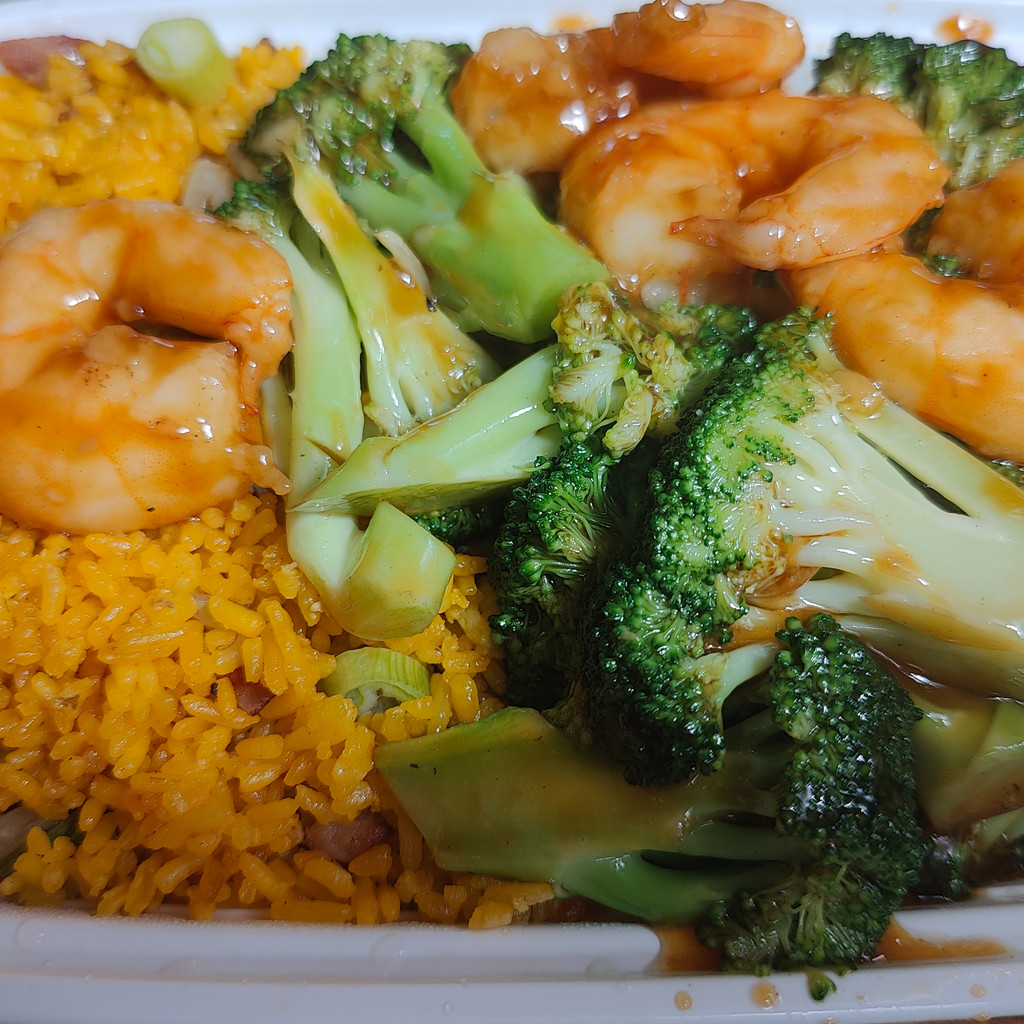 Image-NO.15. Shrimp with Broccoli Special Combo