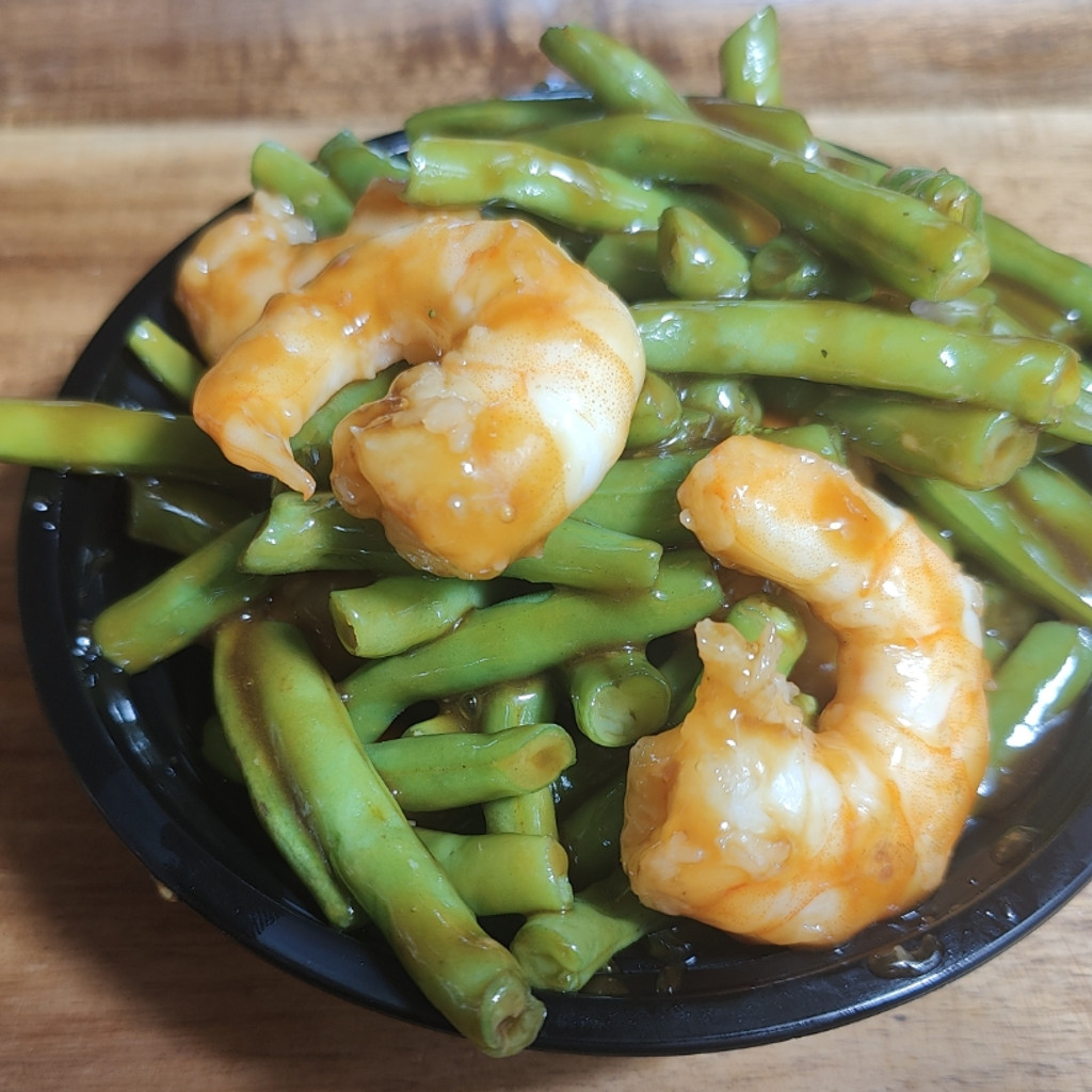 Image-102a. Shrimp with String Beans