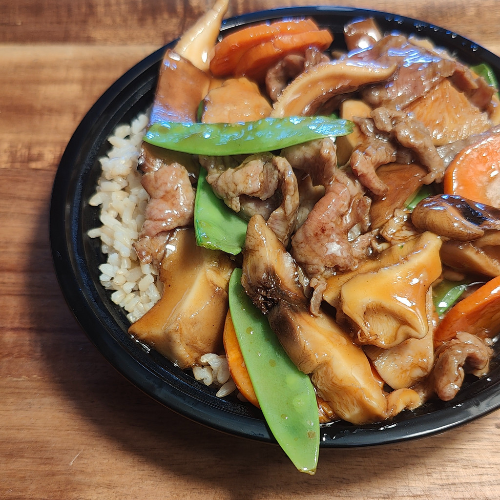 Image-L13. Beef with Mushroom