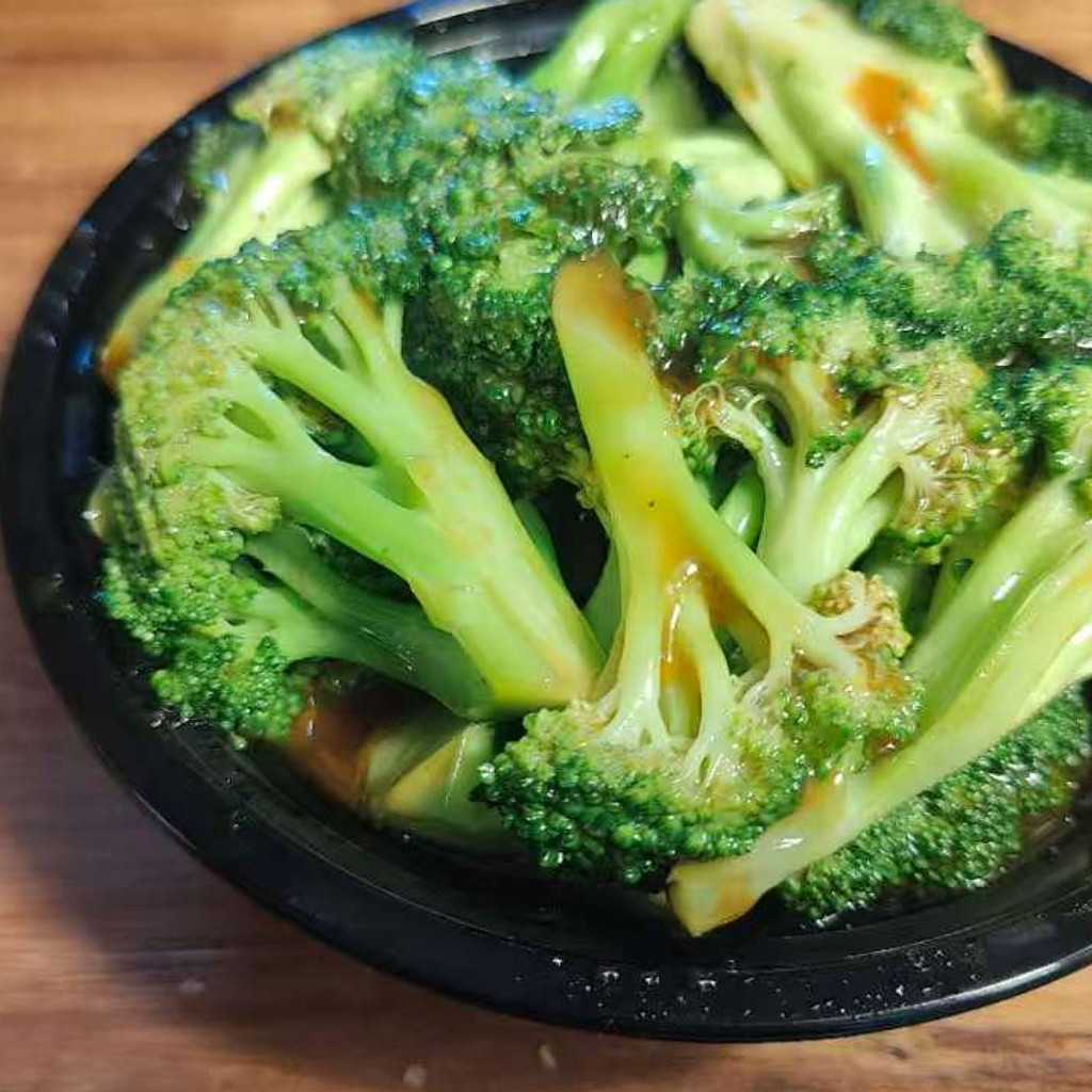 Image-114a. Broccoli with Brown Sauce