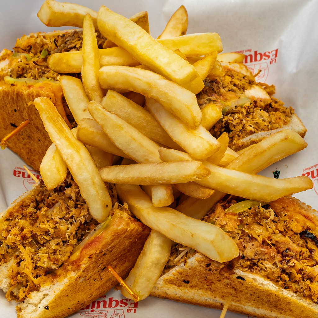 Image-Pork club sandwich
