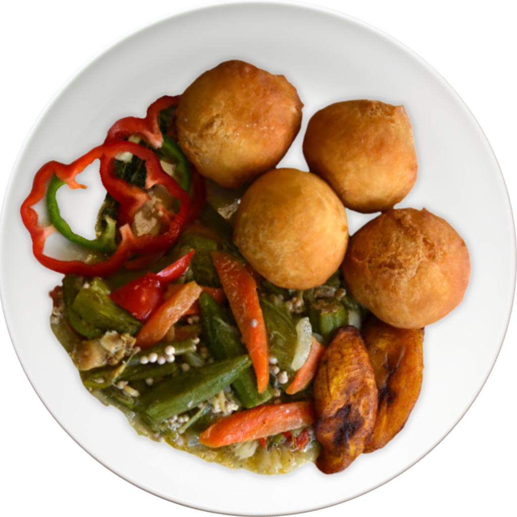 Image-Okra & Saltfish