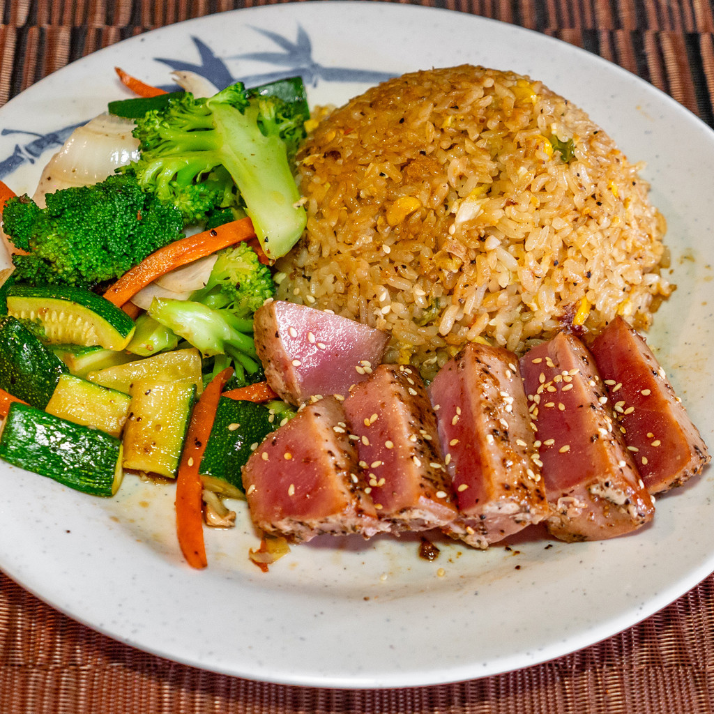 Image-Hibachi Ahi Tuna Dinner