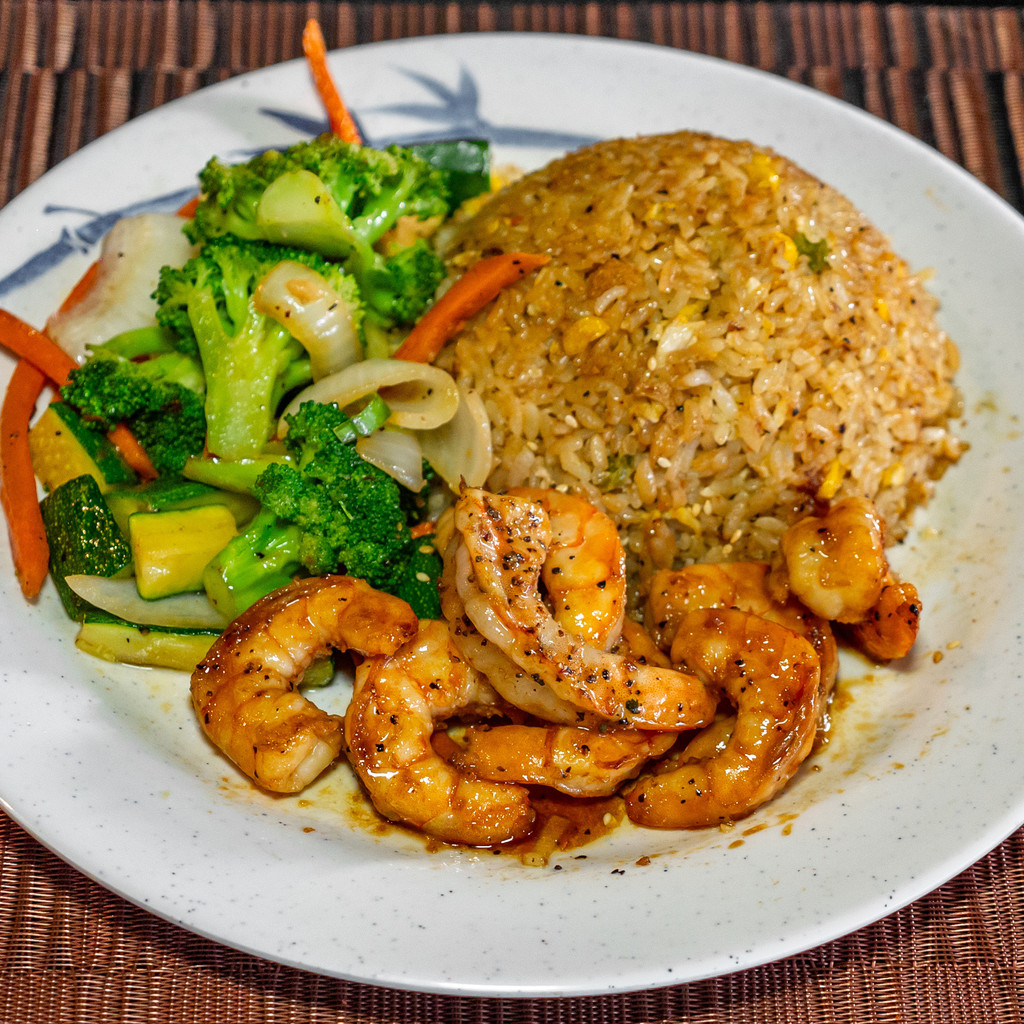 Image-Garlic Shrimp Lunch