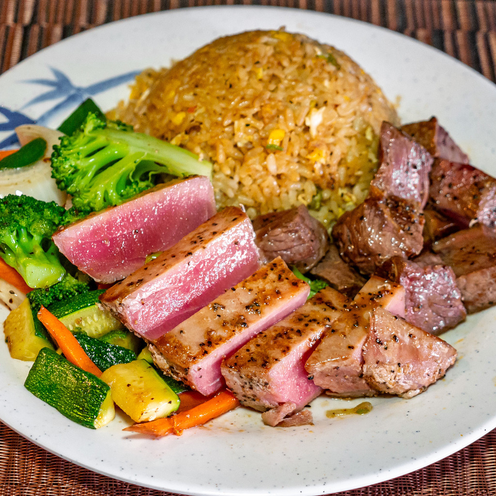 Image-Tuna & Steak Lunch