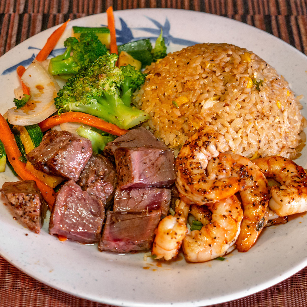 Image-Steak & Shrimp Lunch