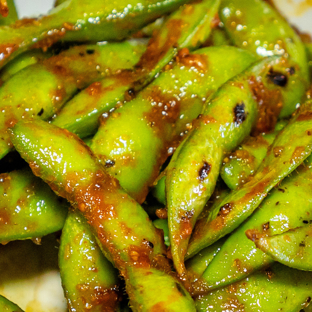 Image-Spicy Grilled Edamame