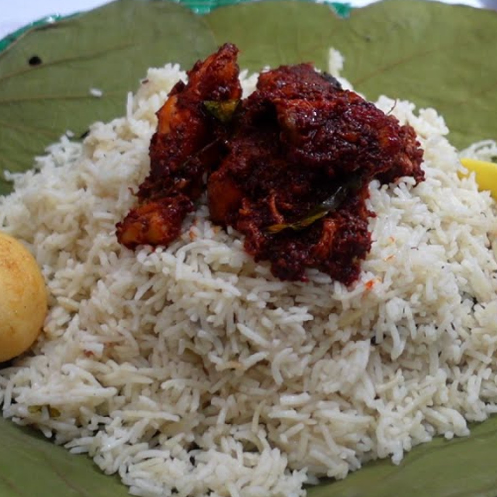 Image-Satti babu Bagara Rice with Chicken