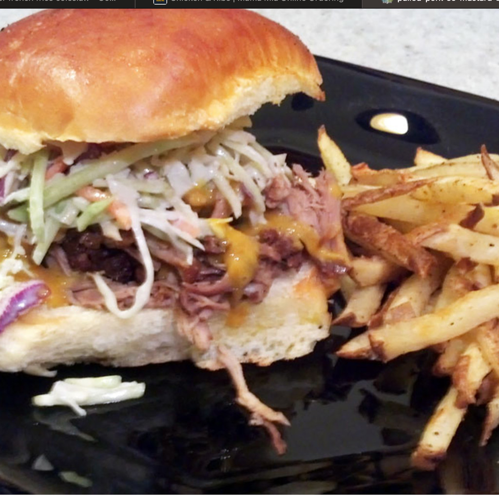 Image-Pulled BBQ Chicken Dinner