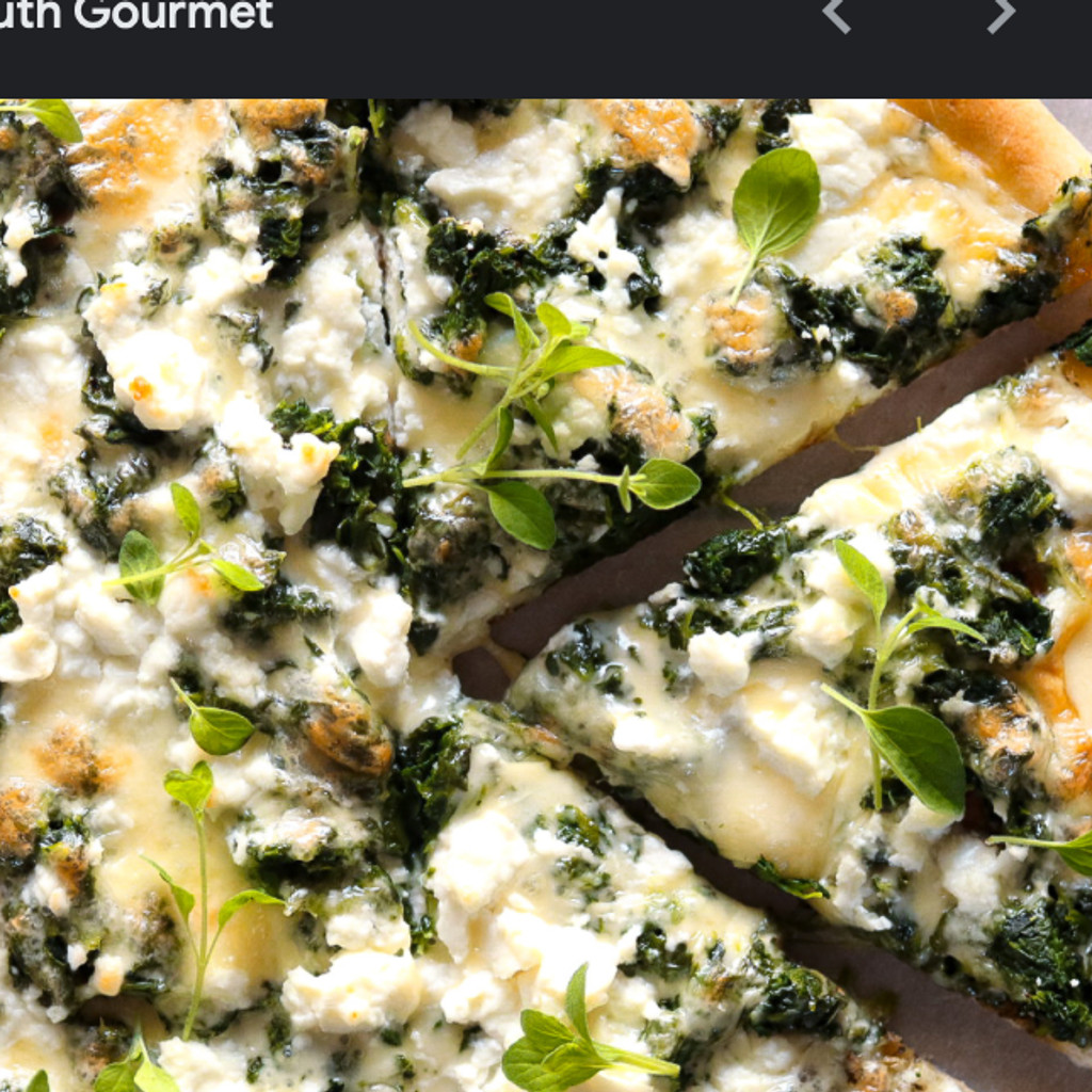 Image-Spinach Pizza (Large 14")