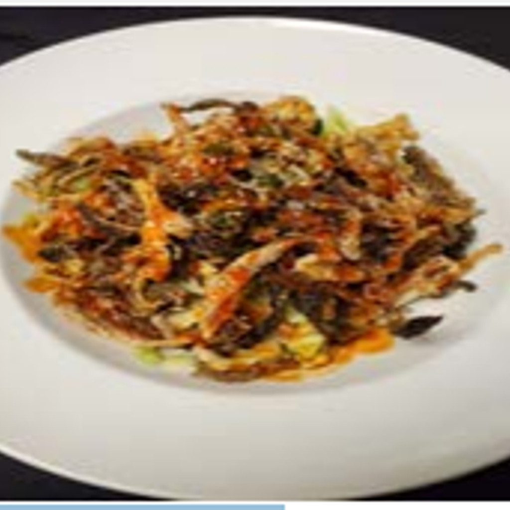 Image-Salmon Skin Salad