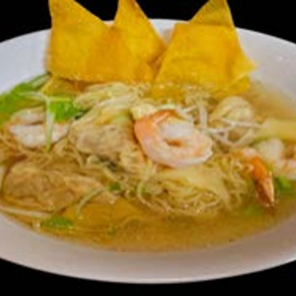 Image-Shrimp and Wonton Noodle Soup