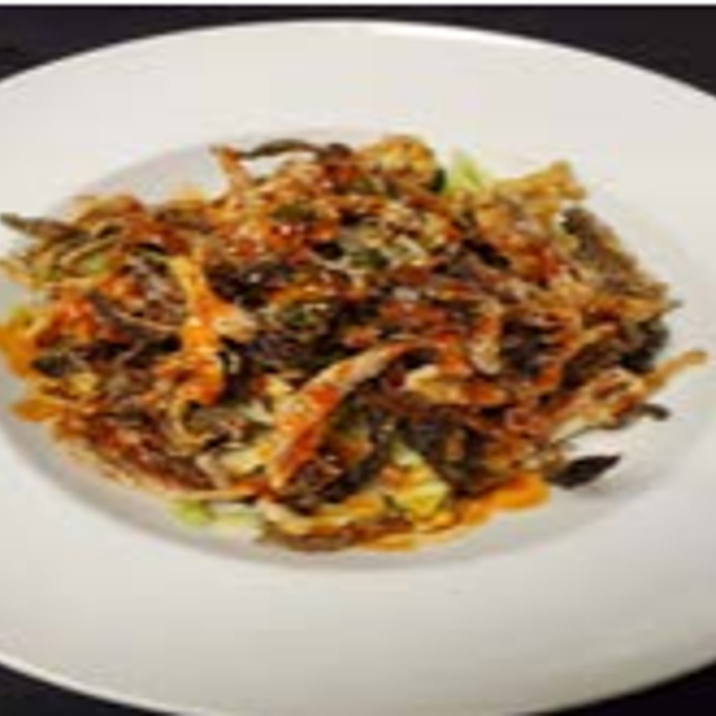 Image-Salmon Skin Salad
