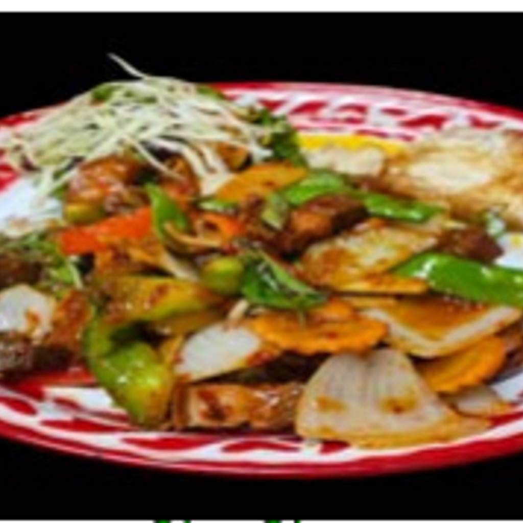 Image-Stir-Fried with Basil Sauce