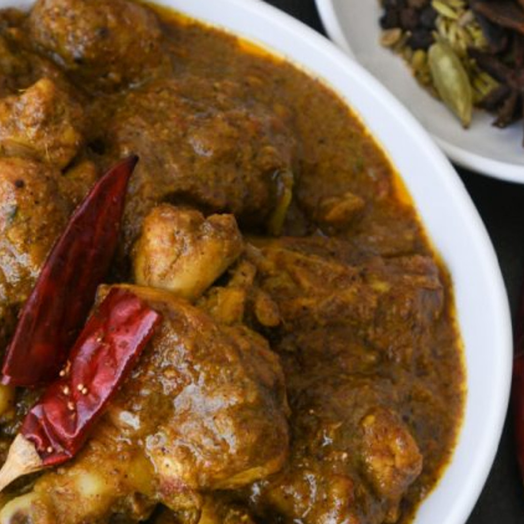 Image-Gongura Chicken Curry