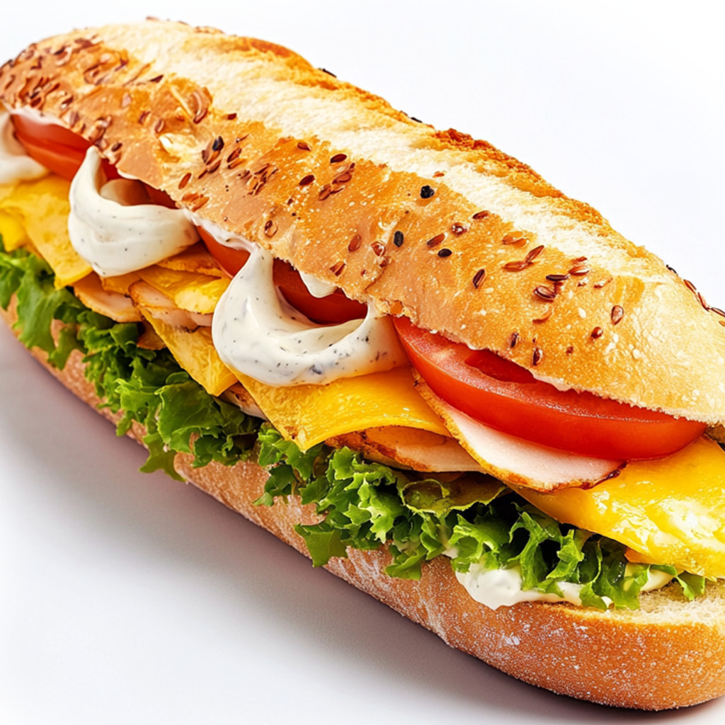 Image-Turkey & provolone