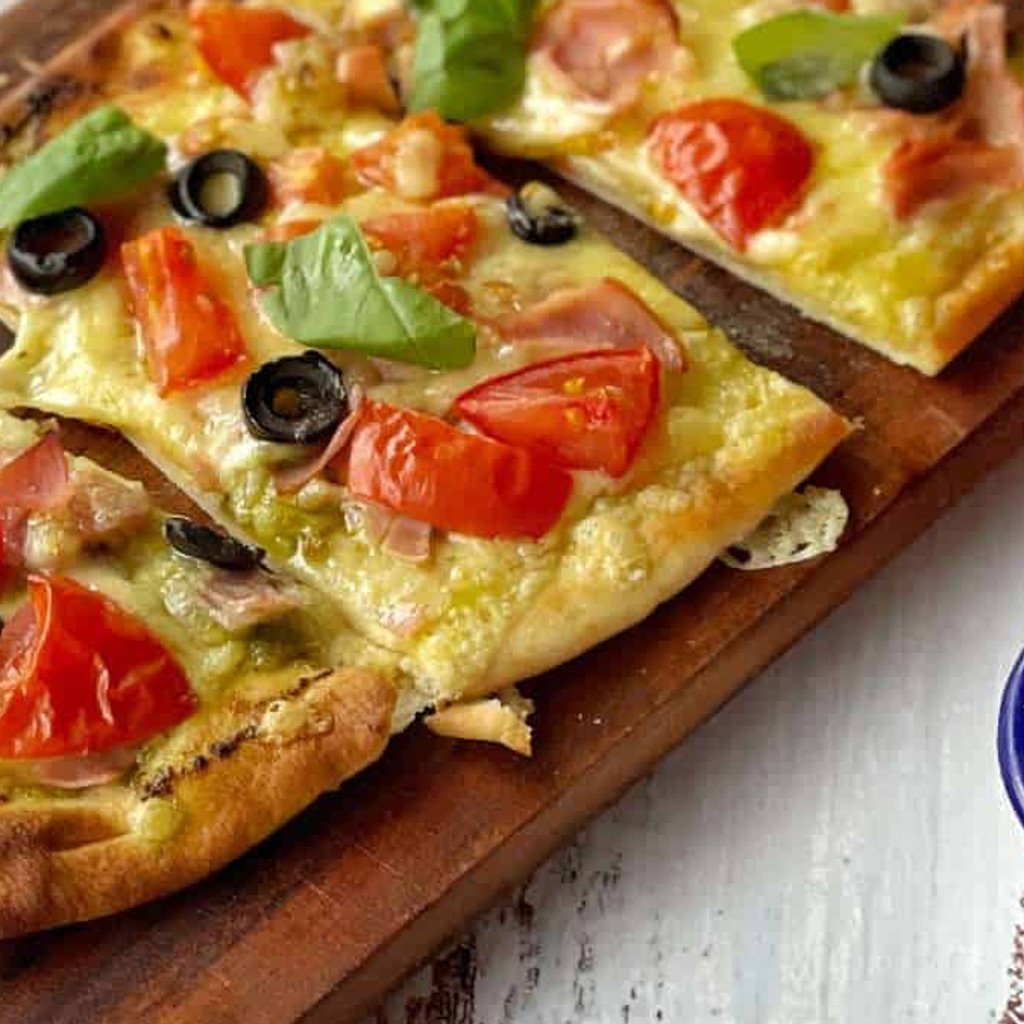Image-Meat or Veggie Flat Bread