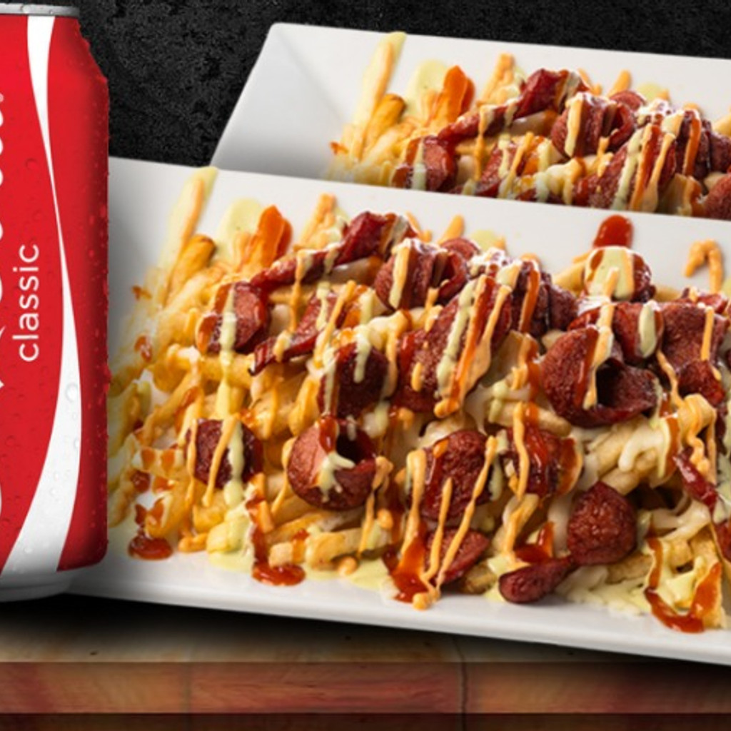Image-2 Salchipapas + 2 Sodas.