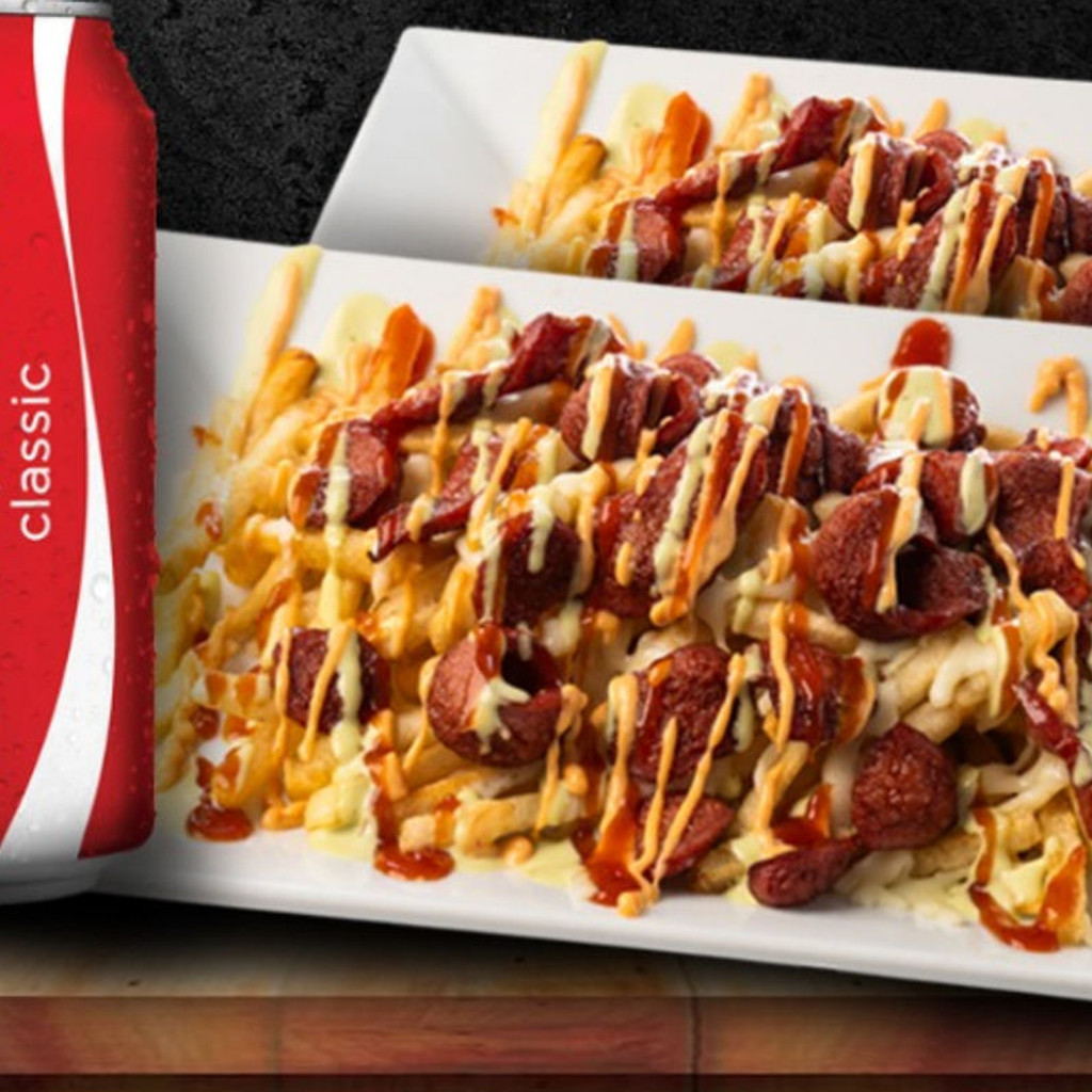 Image-2 Salchipapas + 2 Sodas.