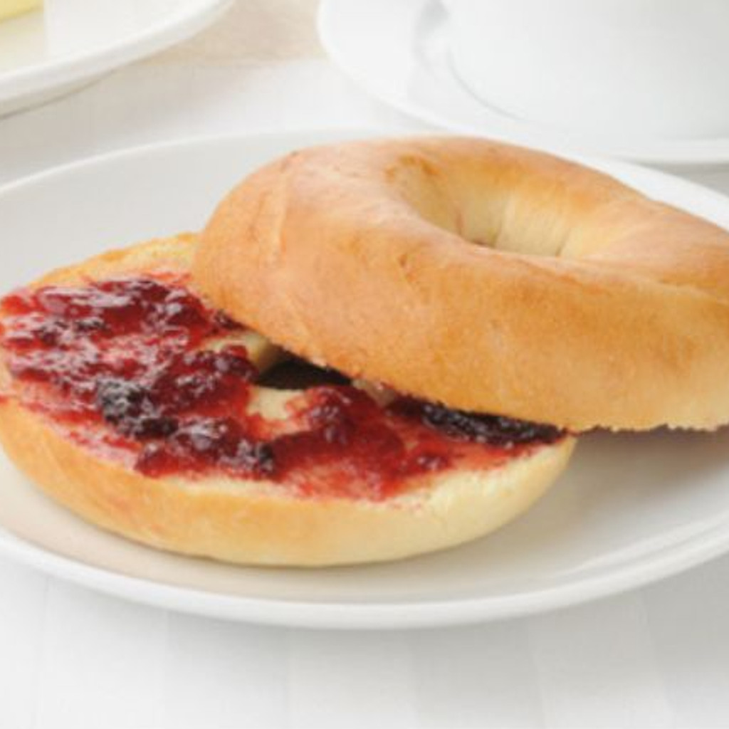 Image-Bagel with Butter & Jelly