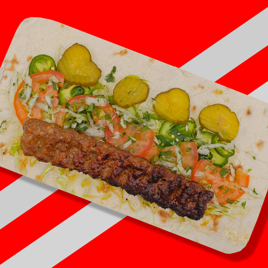 Image-Beef Lula Kebabs Wrap