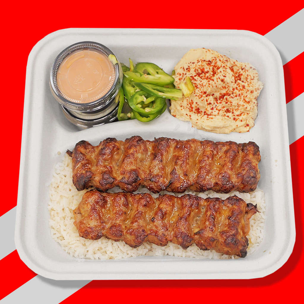 Image-4. Beef Luleh Kebab Plate