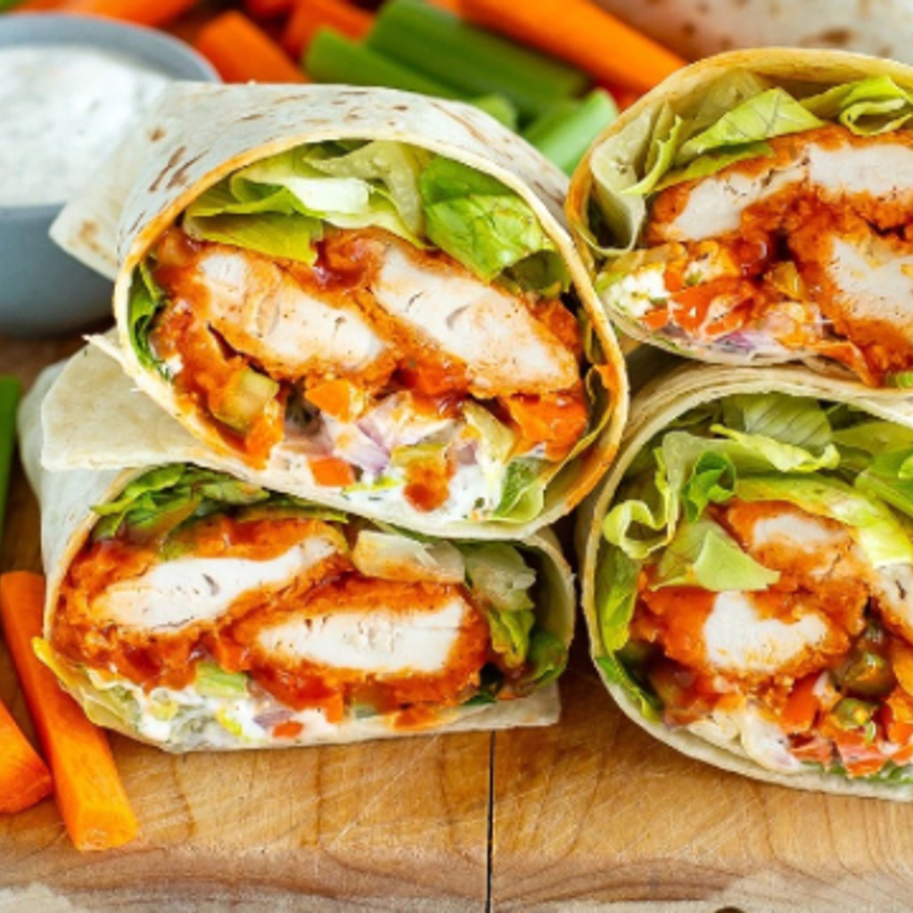 Image-Buffalo Chicken Wrap