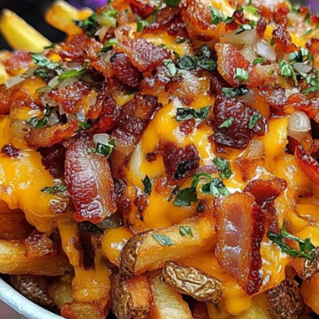 Image-Loaded Cheese Fries