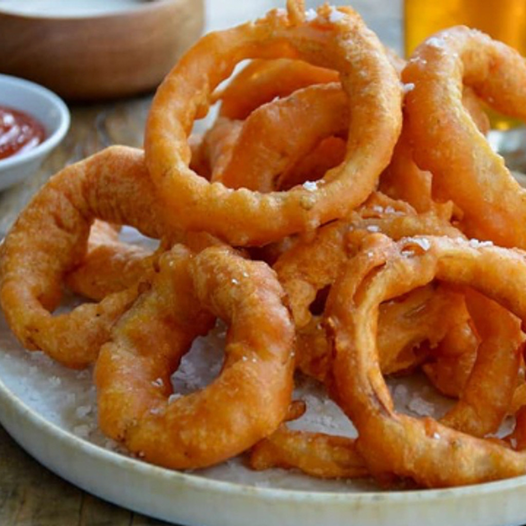 Image-Beer Battered Onion Rings