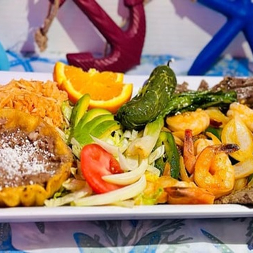 Image-Especial Carne Asada & Camarones / Special Beef Steak & Shrimp