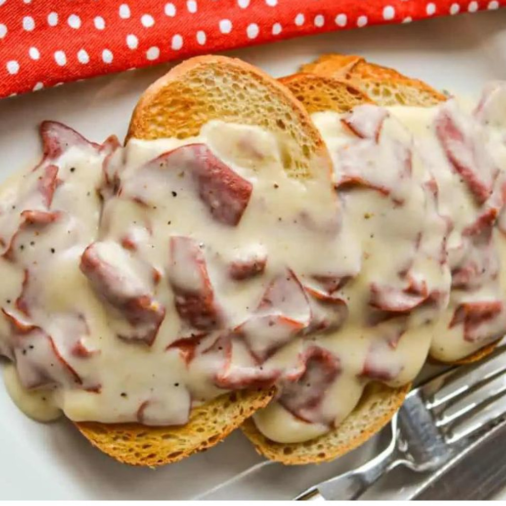 Image-Cream Chipped Beef with Toast