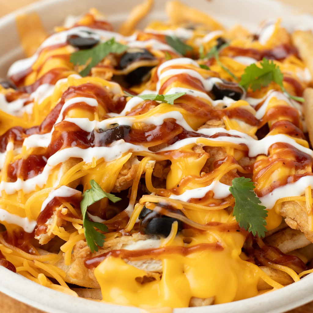 Image-loaded fries