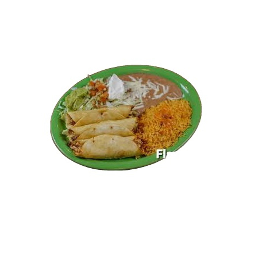 Image-Flautas Rice & Beans