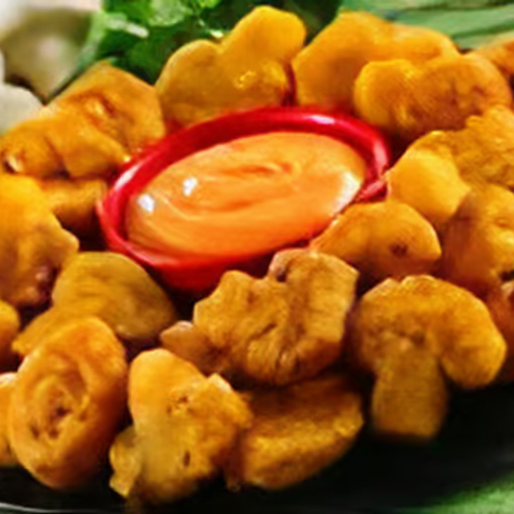 Image-Fried Mushrooms