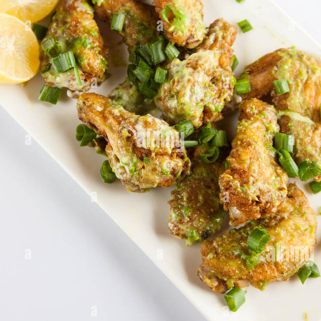 Image-Hot Green Chilli Wings(6 Pcs)