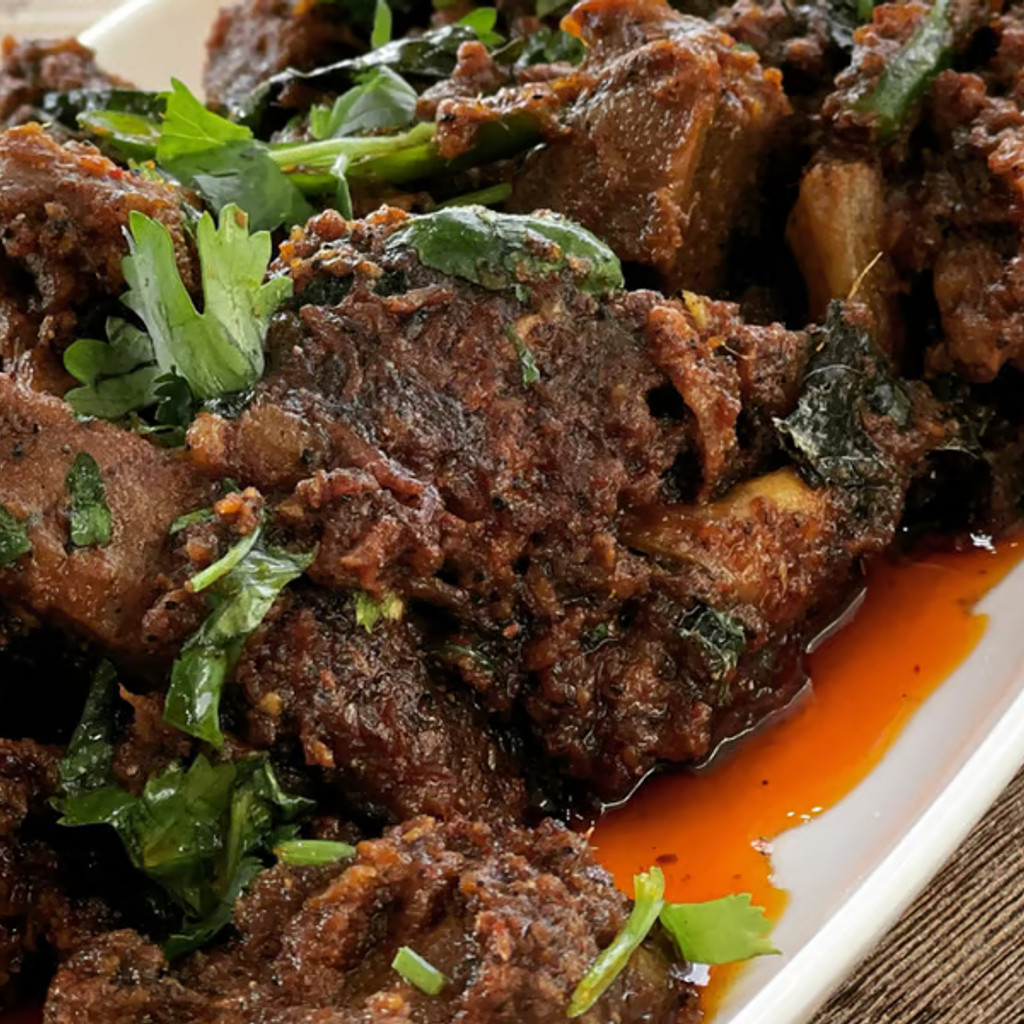 Image-Goat Pepper Fry.