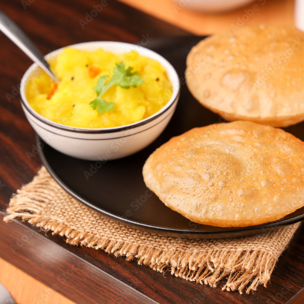 Image-Poori Bhaji