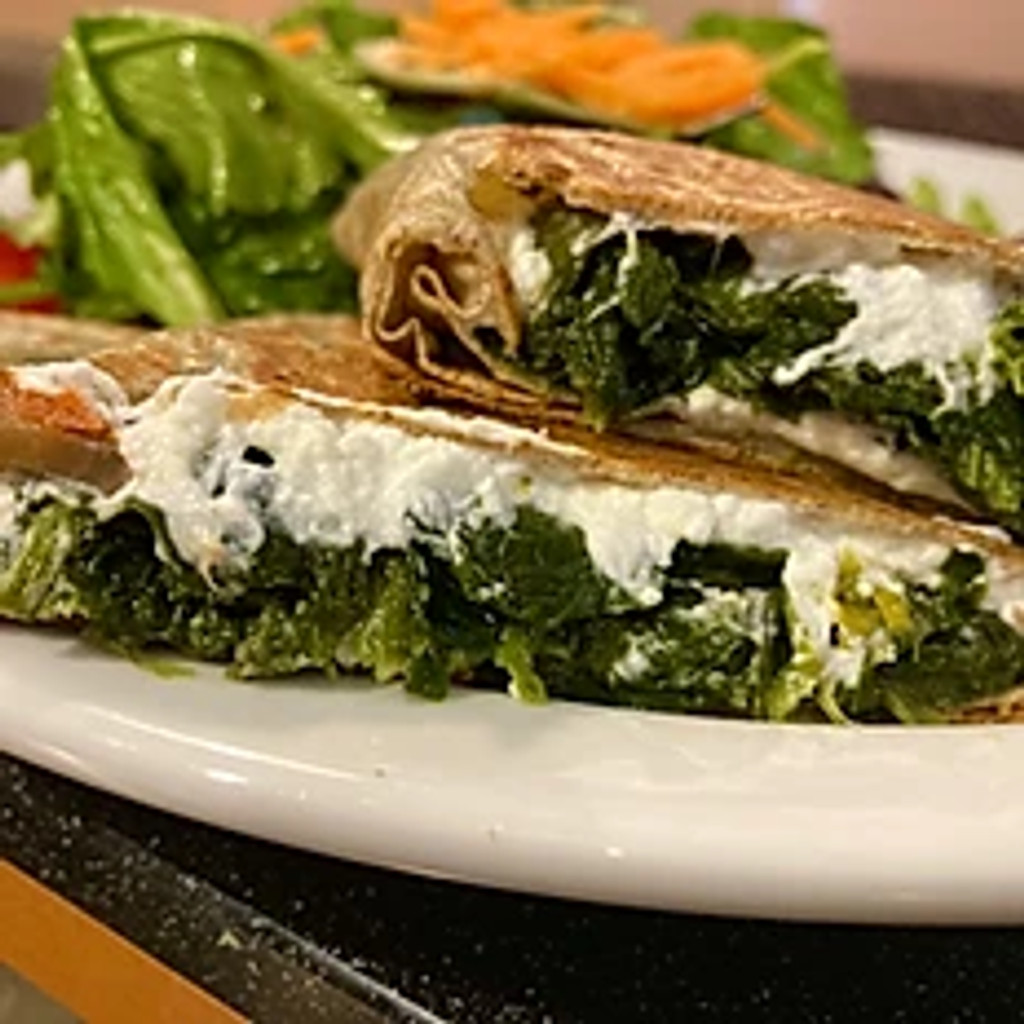 Image-Spinach and goat cheese
