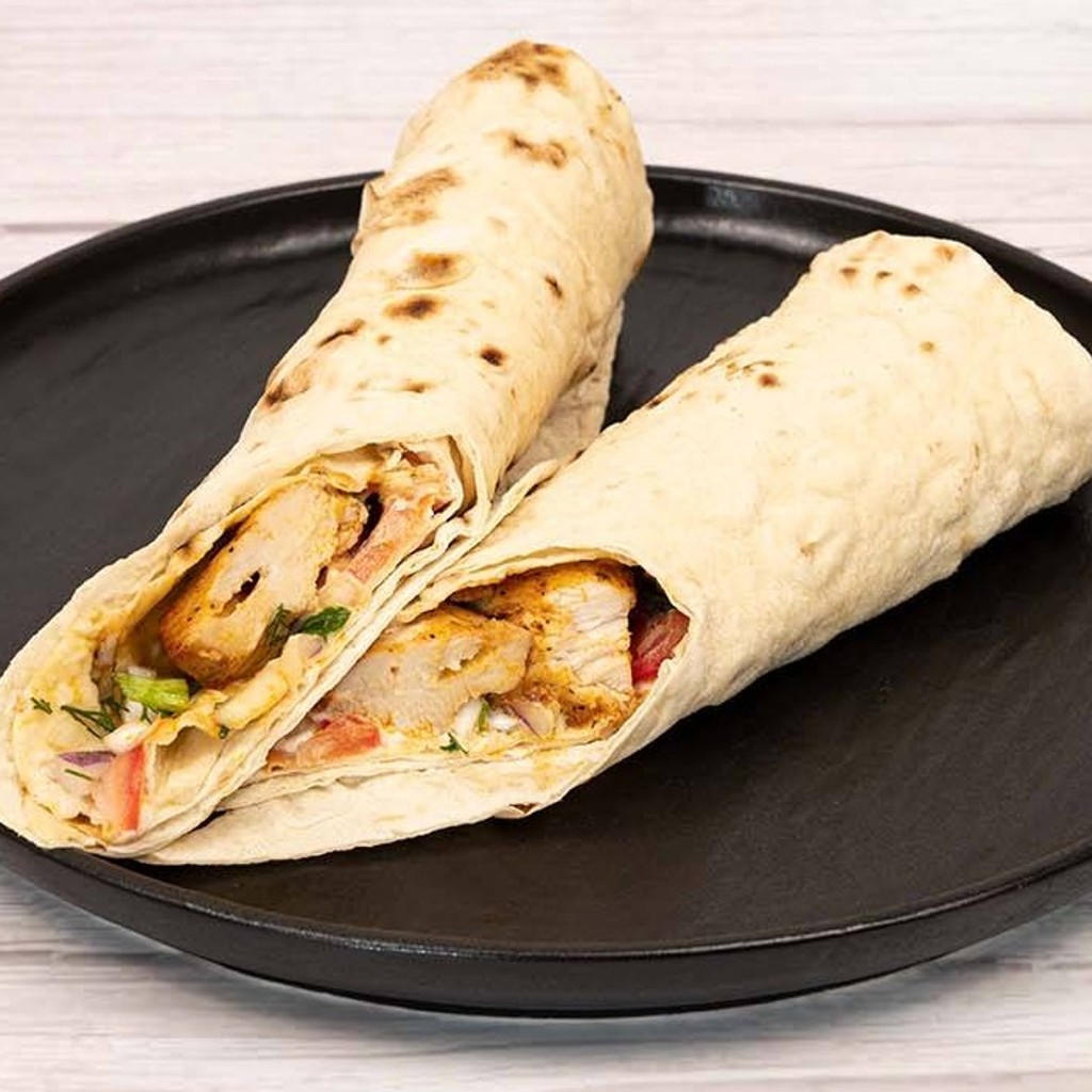 Image-Chicken BBQ Wrap