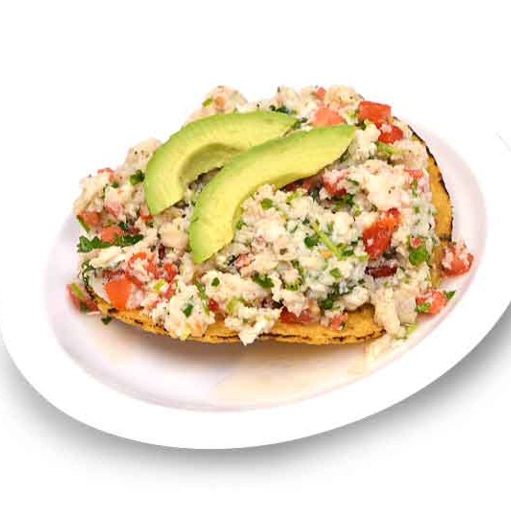 Image-Fish Ceviche Tostada