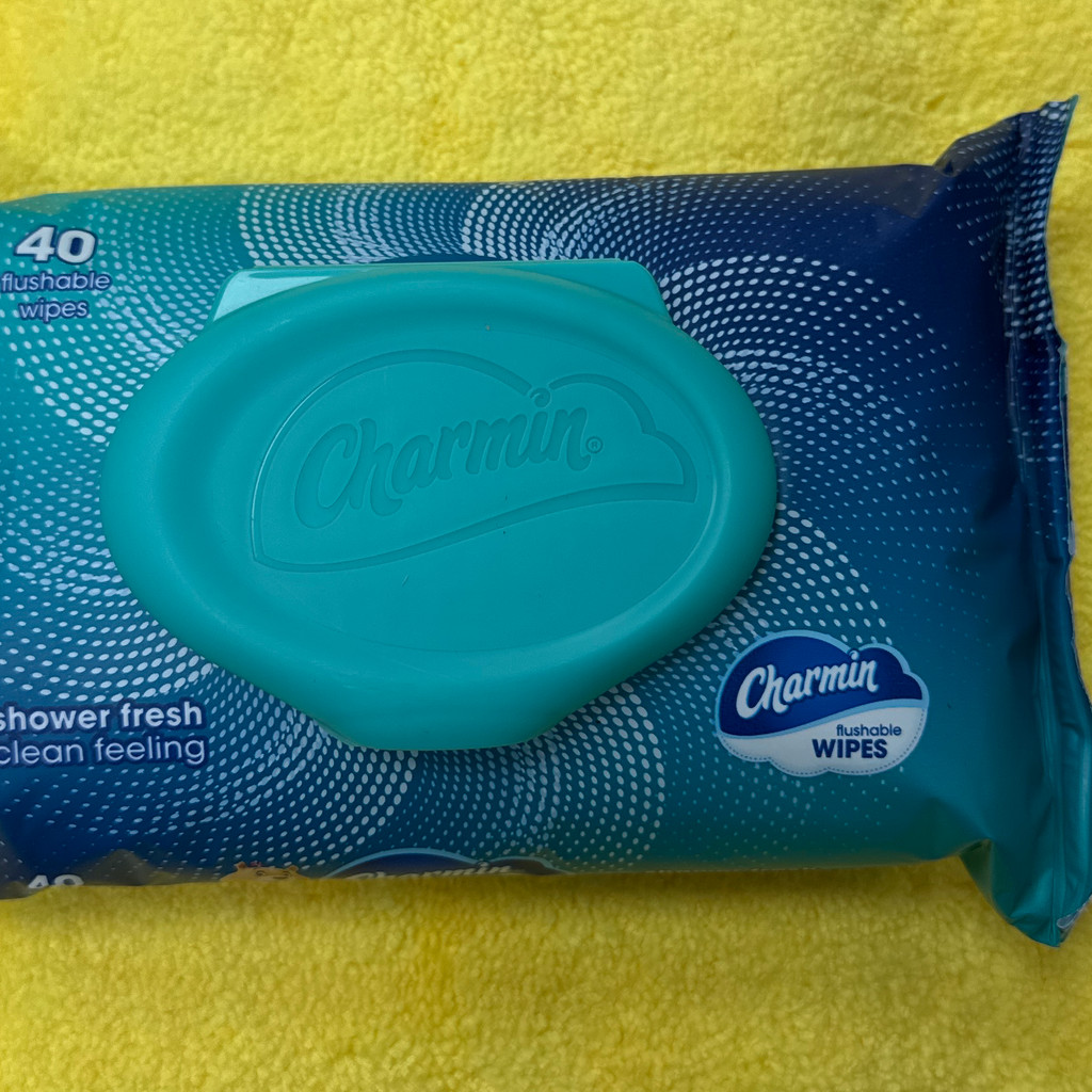 Image-Charmin flushable wipes ( 40 count )