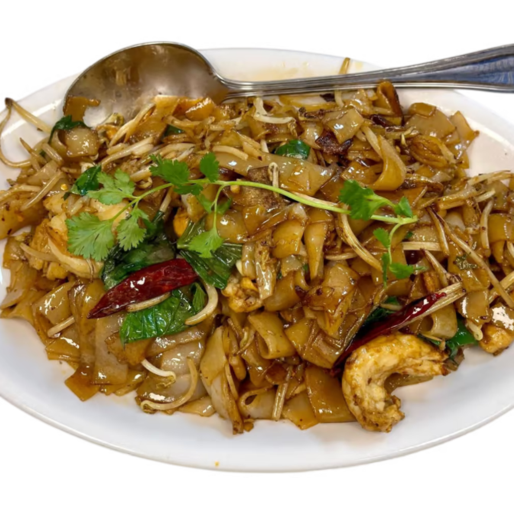 Image-95. Chicken Flat Noodle / 雞肉炒河粉 (Hủ Tiếu Xào Gà)