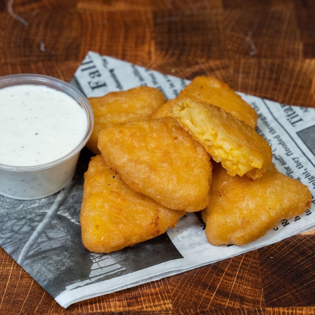 Image-Mac & Cheese Bites with Ranch