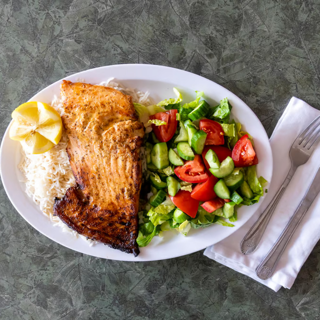 Image-Salmon Combo Plate